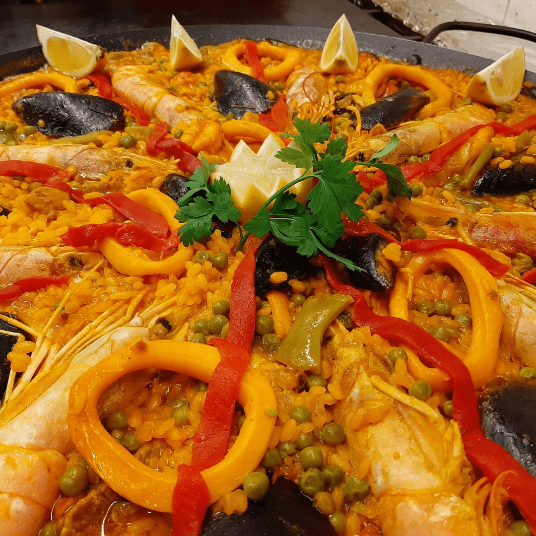 Paella sabor a mar